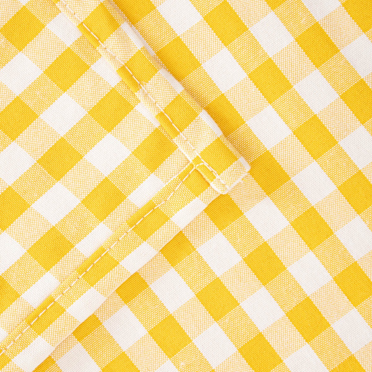 Bieżnik ALAMBRA żółty w kratkę 40x160cm