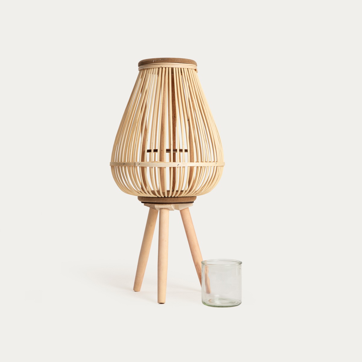 Lampion MASAYA naturalny 15x11x61