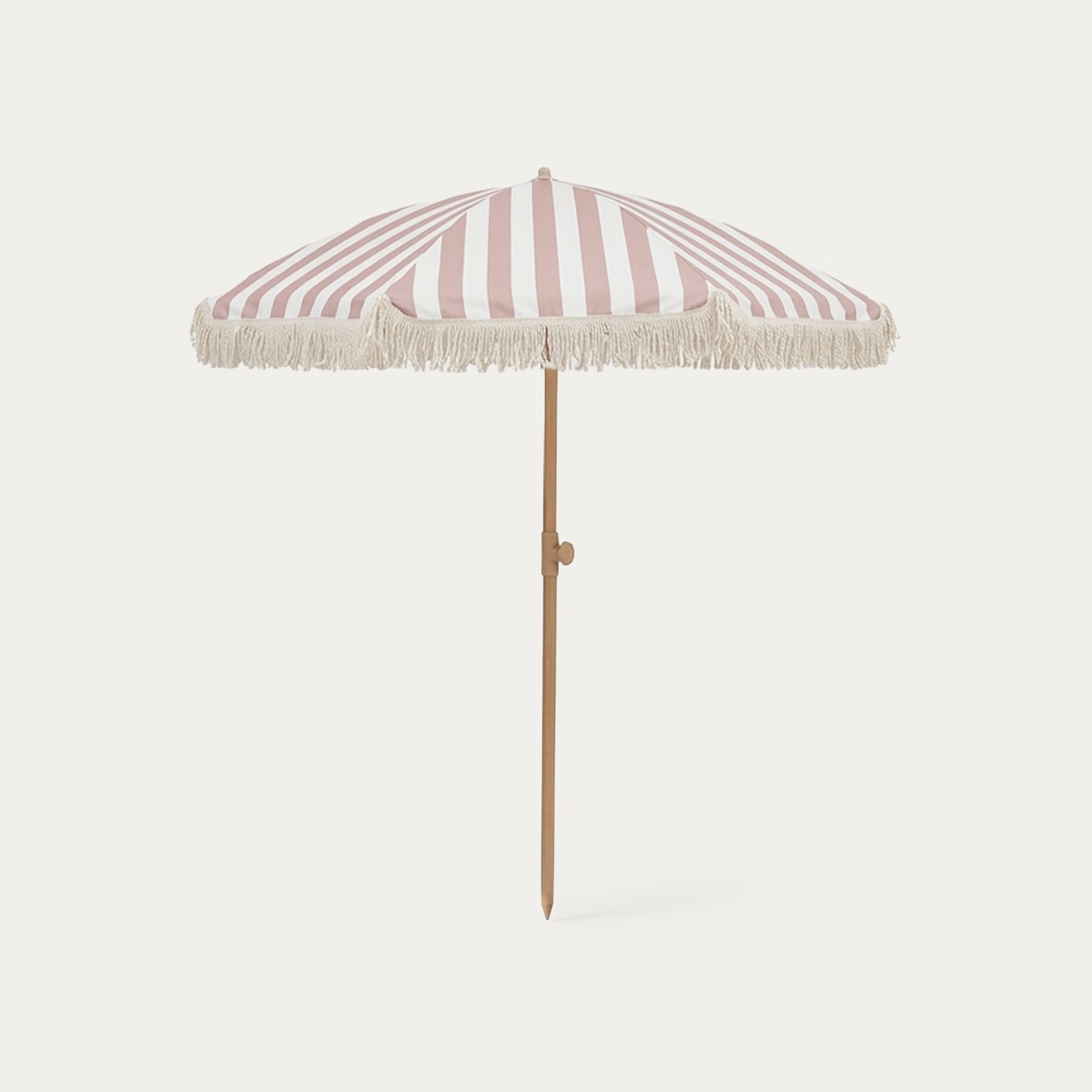 Parasol SUNNY ogrodowy/plażowy beżowy z ochroną UV 180x214 cm