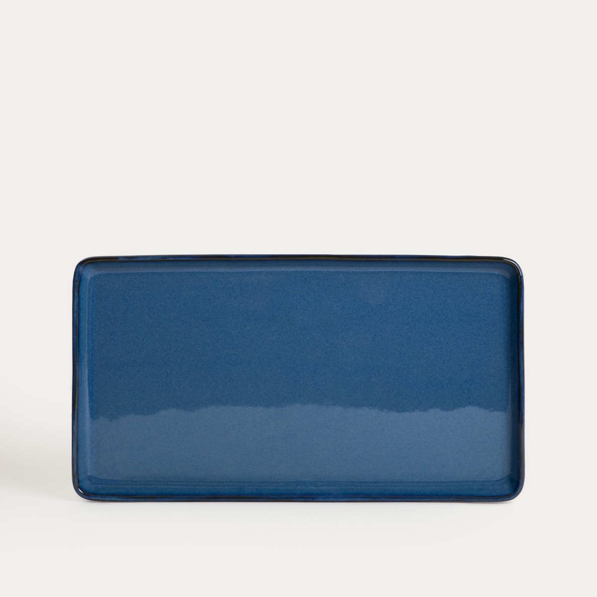 Talerz OKINAWA do serwowania sushi granatowy 41x22 cm