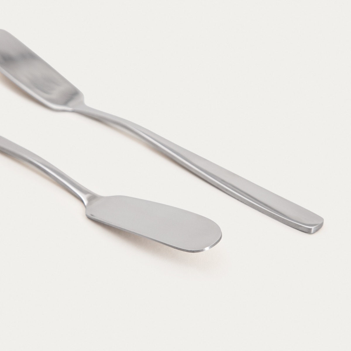 Zestaw nożyków ABELE do masła srebrnych, 17 cm 2 szt.
