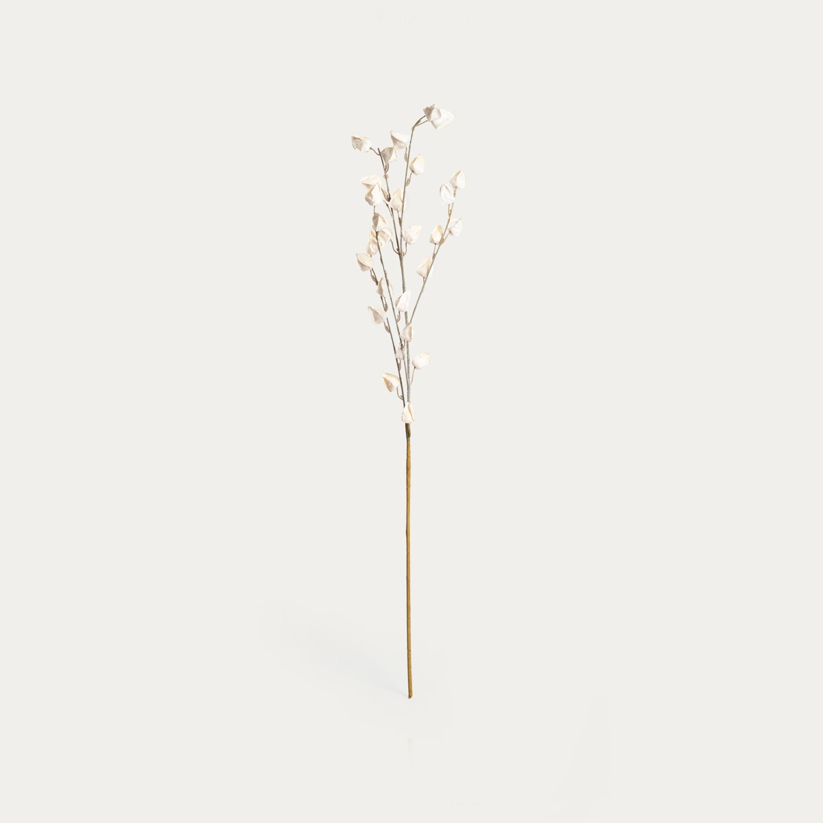 Gałązka sztuczna MICHU miechunka ecru 85 cm