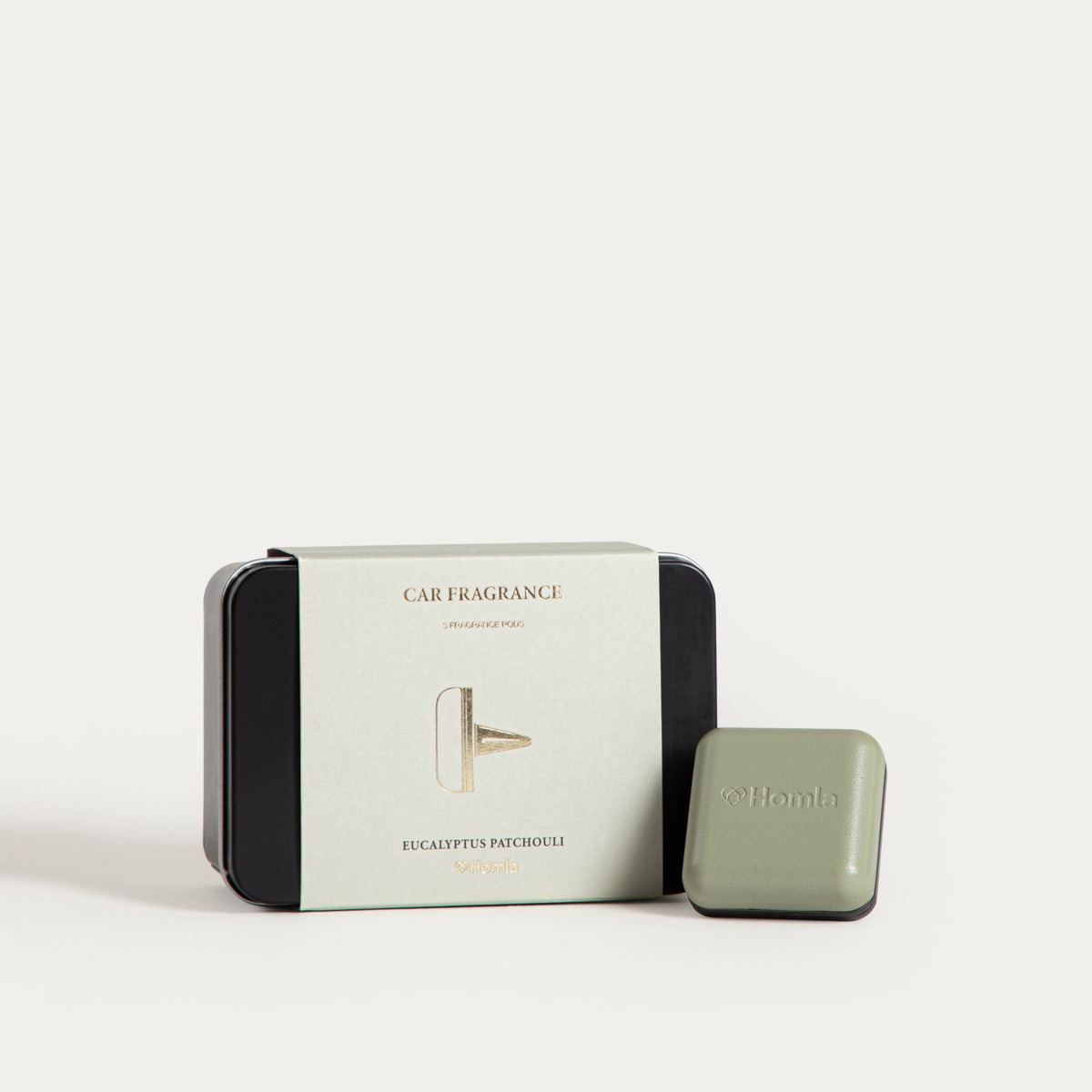 Zestaw zapachowy do samochodu URBAN LEATHER Eucalyptus Patchouli 3 szt.