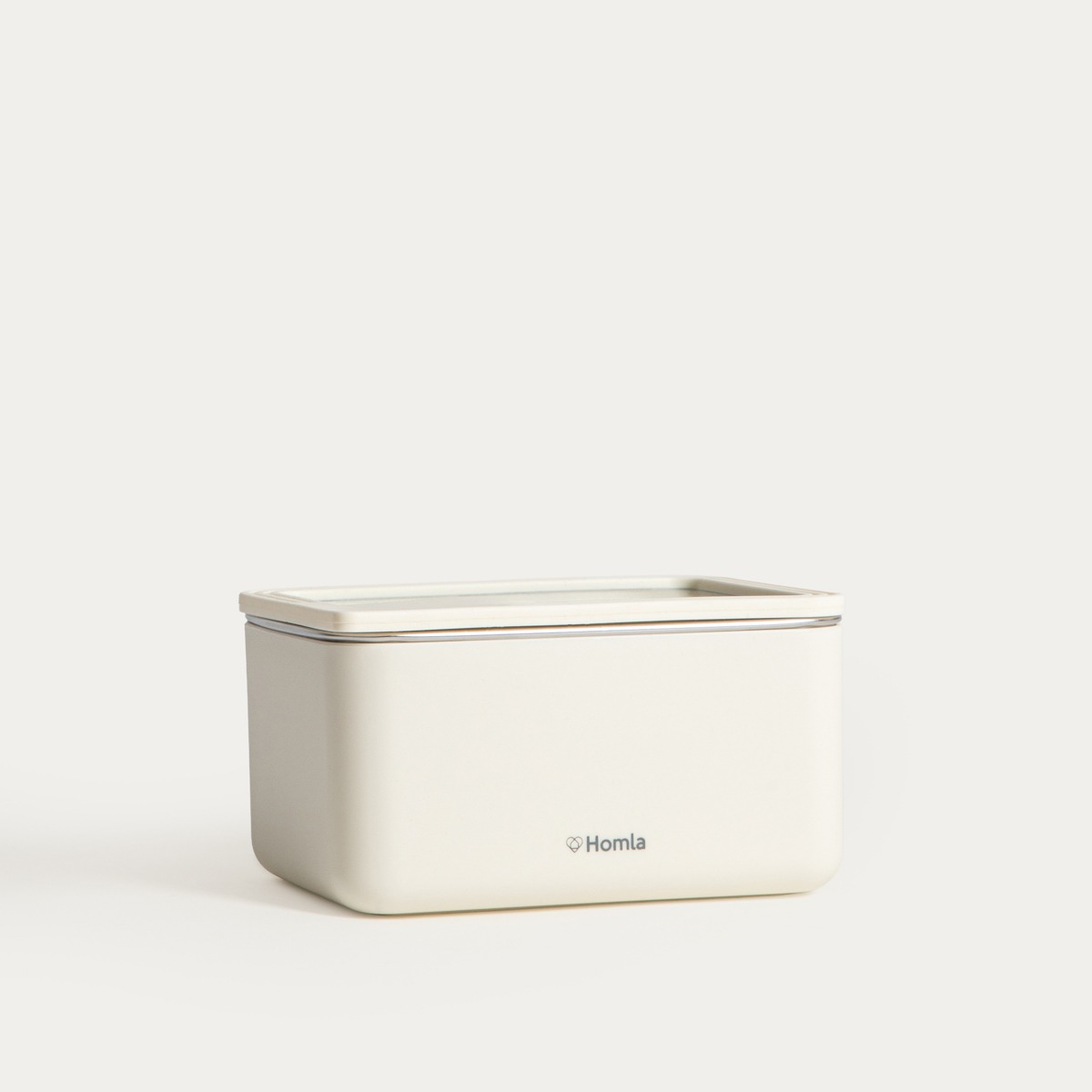 Lunchbox COCOA śmietankowy ze stali nierdzewnej 700 ml