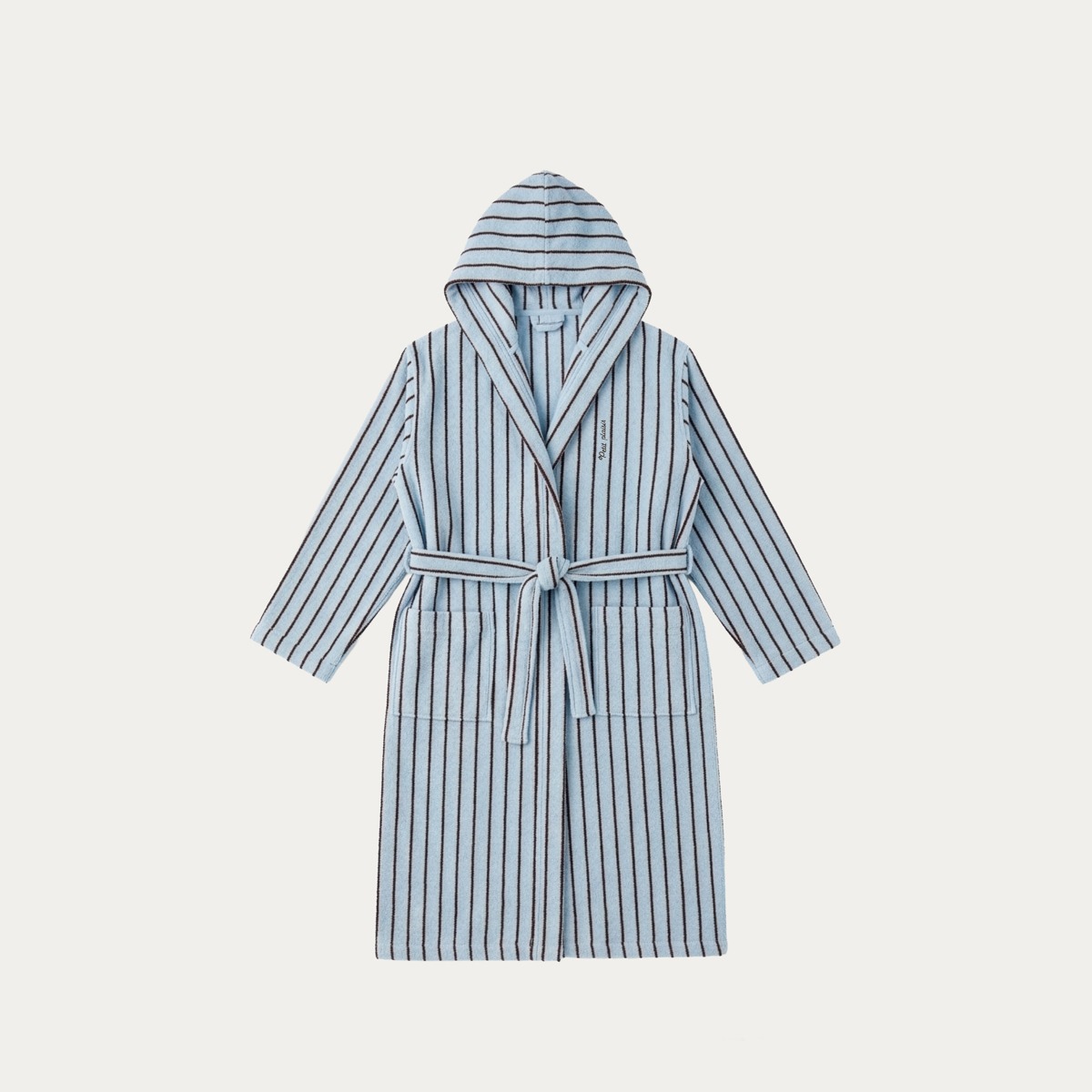 Szlafrok MON PARIS w brązowe paski S/M