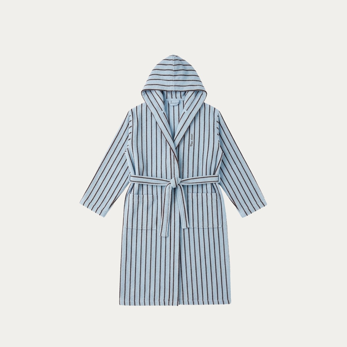 Szlafrok MON PARIS w brązowe paski L/XL