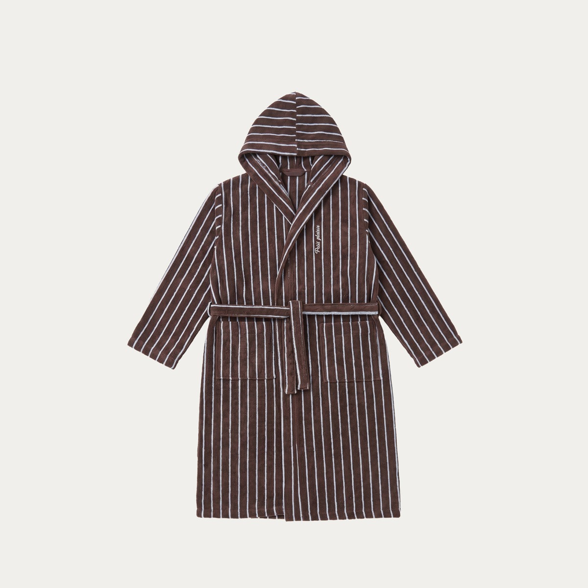 Szlafrok MON PARIS w niebieskie paski S/M