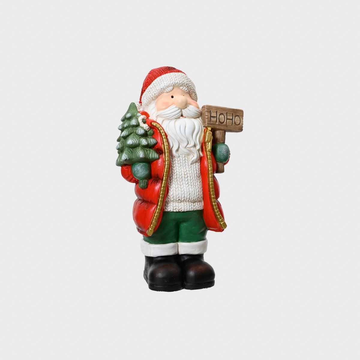 Figurka SANTA Mikołaj 26,5x22,5x51 cm