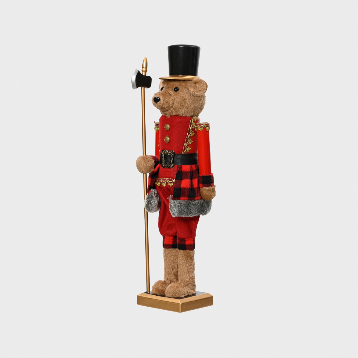 Figurka NUTCRACKER miś L 18x22x78 cm