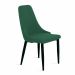 Krzesło LOUIS w tkaninie zielone 45x45x90 cm