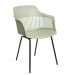 Krzesło FLER ażurowe pistacjowe 57x59x80 cm