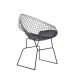 Krzesło INDUSTRIAL metalowy czarny 83x64x82 cm