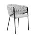 Krzesło MERLE białe 57x59x78 cm