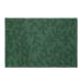 Dywanik łazienkowy CHELLI żakardowy zielony w listki 50x70cm