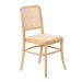 Krzesło LEGNO rattanowe naturalne 49x45x83 cm