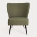 Fotel ABRAZO Zielony 71x75,5x86 cm
