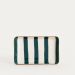 Talerz TORRIT w zielone paski 19x12 cm