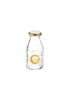 Butelka MILK BOTTLES szklana na sok lub mleko mała 0,189 l