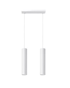 Lampa Lagos wisząca biały 30x90 cm