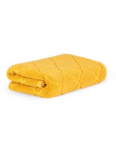Ręcznik z marokańską koniczyną musztardowy SAMINE 70x130 cm ALL 936078