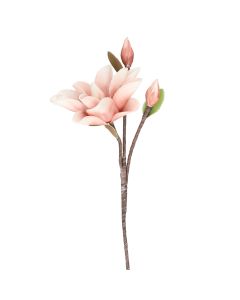 Kwiat ROSEA sztuczny różowy 50 cm