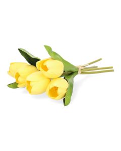 Kwiaty LITEN sztuczne tulipany żółte 30 cm