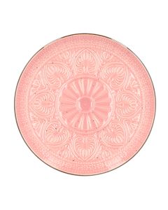 Talerz INDIE obiadowy różowy 27 cm