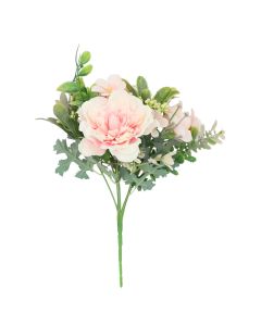 Bukiet ROSY sztuczny różowy 26 cm