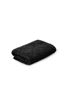 Ręcznik SAMINE z marokańską koniczyną czarny 50x90 cm
