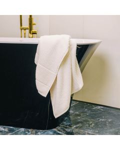  NALTIO Ręcznik w paski ecru 70x130 cm 