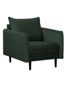 Fotel RUGG zielony 99x86x91 cm
