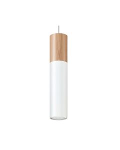 Lampa Pablo wisząca biały 8x105 cm