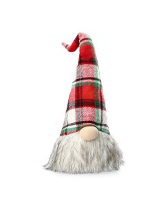 Mikołaj ELIAS w czapce w kratę 50 cm