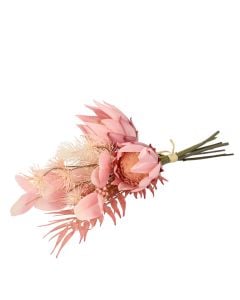 Bukiet FULDA sztuczny różowy 41cm