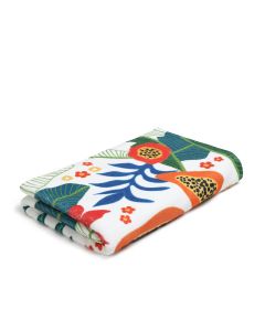 Ręcznik plażowy PAPAYA z nadrukiem w papaje 70x140
