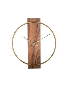 Zegar CARL ścienny brązowy 50,8x58,2 cm
