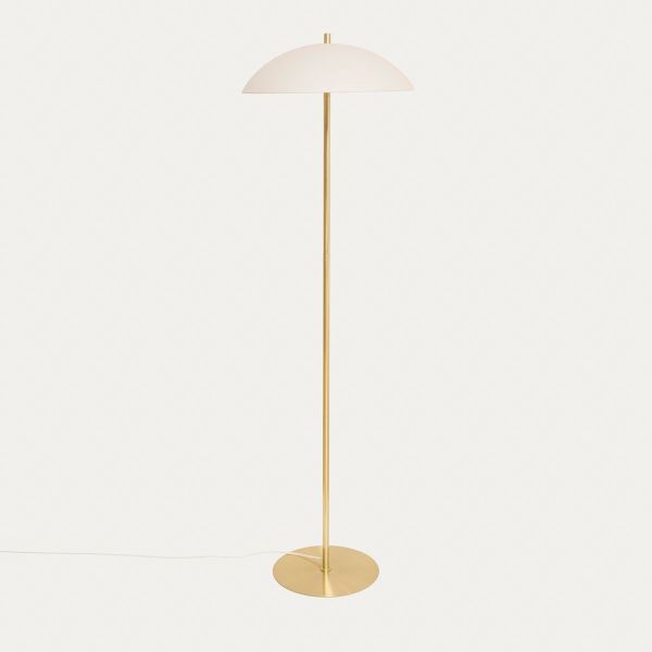 Lampa podłogowa DELCIA biała 45x150 cm