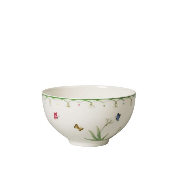 Miska COLOURFUL SPRING porcelanowa w kwiaty ⌀14 cm