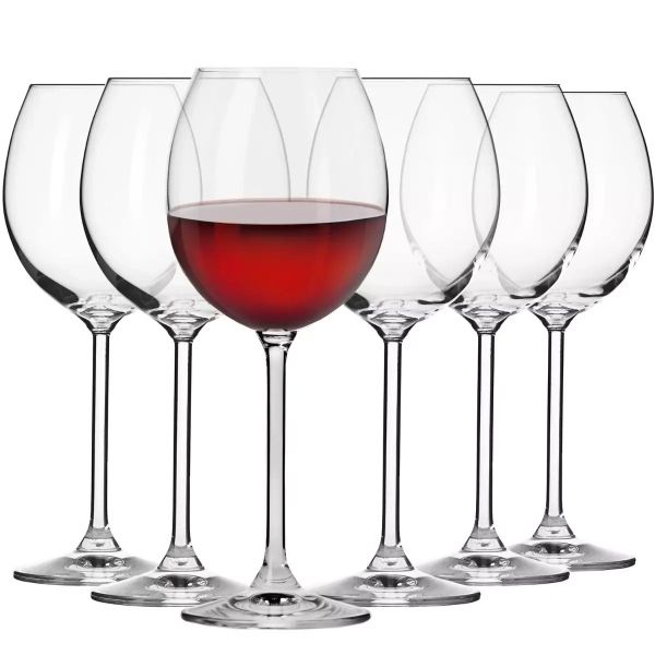 Zestaw kieliszków VENEZIA do wina czerwonego 6 szt. 350 ml