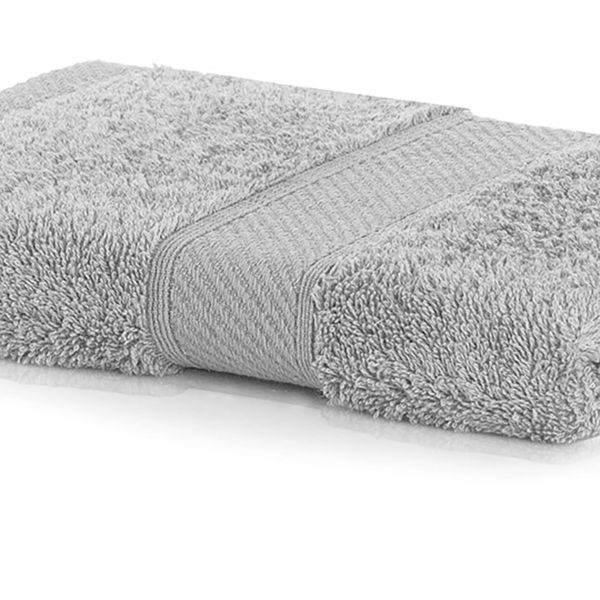 Ręcznik BAMBY jasnoszary 50x100 cm
