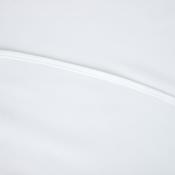 Obrus LOIS gładki biały okrągły plamoodporny 180 cm