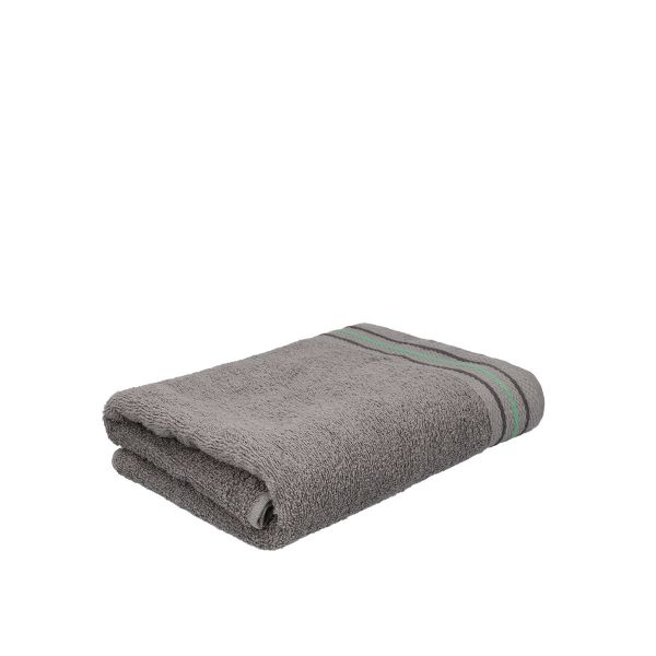 Ręcznik OCTOPUS z lamówką szary 50x90 cm