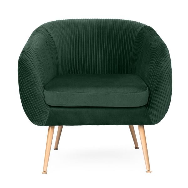  PAXTON Fotel zielony 75x52x81cm 