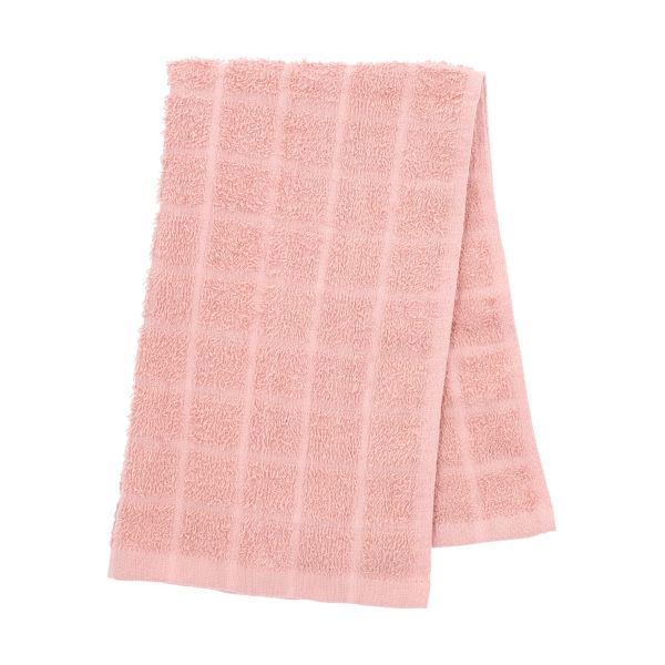  SAMI Zestaw ręczników kuchennych: różowy+szary 2*40x60 cm 
