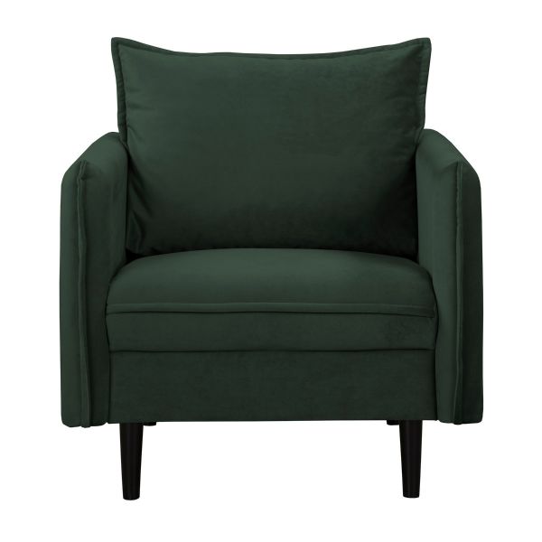 Fotel RUGG zielony 99x86x91 cm