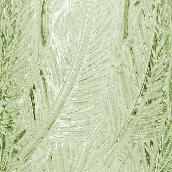 Wazon ERBA szklany zielony 10x10x25 cm