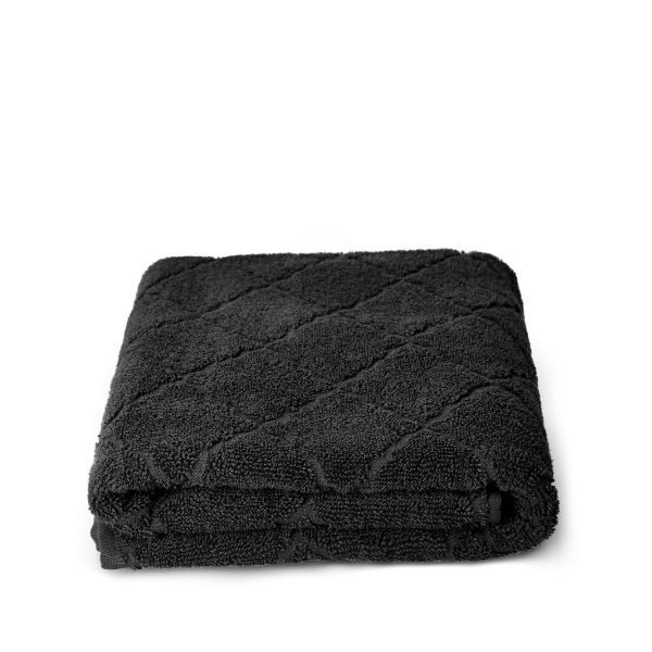  SAMINE Ręcznik z marokańską koniczyną czarny 