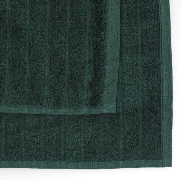 Ręcznik ASTRI w paski zielony 100x150 cm