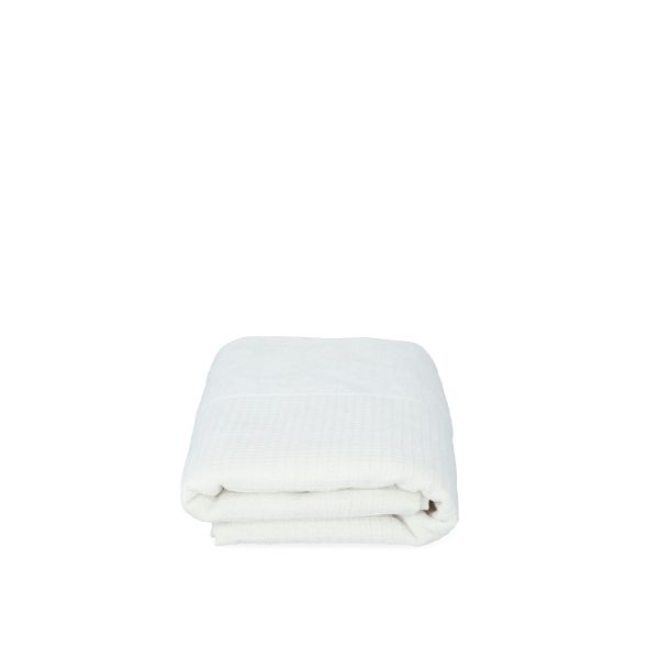 Ręcznik HAILEY w kratkę biały 50x90 cm