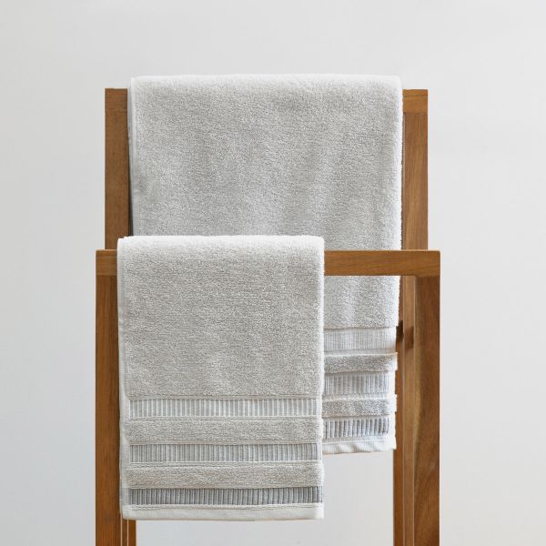 Ręcznik TONGA jasnoszary 70x130 cm